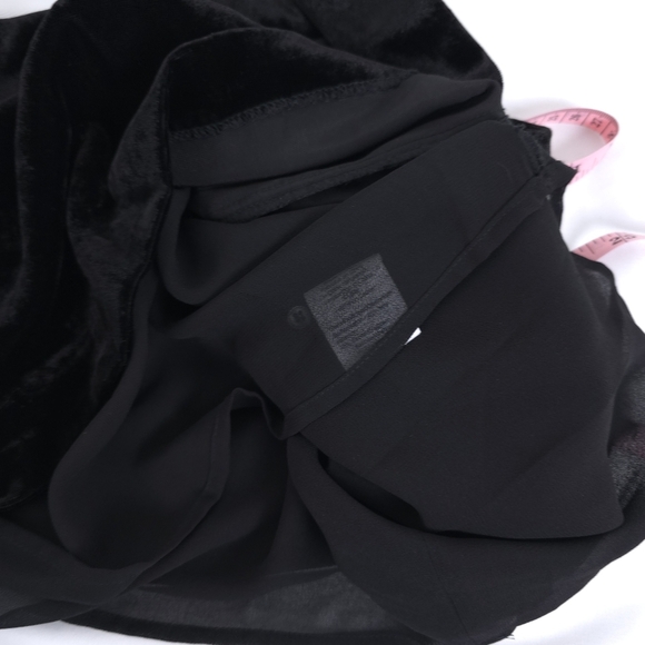 J. Crew Velvet Black Sleeveless Tank Size 8 - Picture 11 of 11